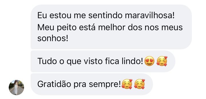 Depoimento: me sentindo maravilhosa, gratidão
