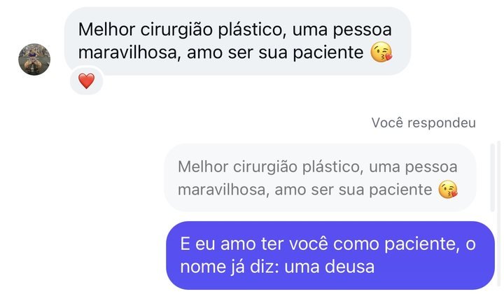 Depoimento: melhor cirurgião plástico, amo ser sua paciente